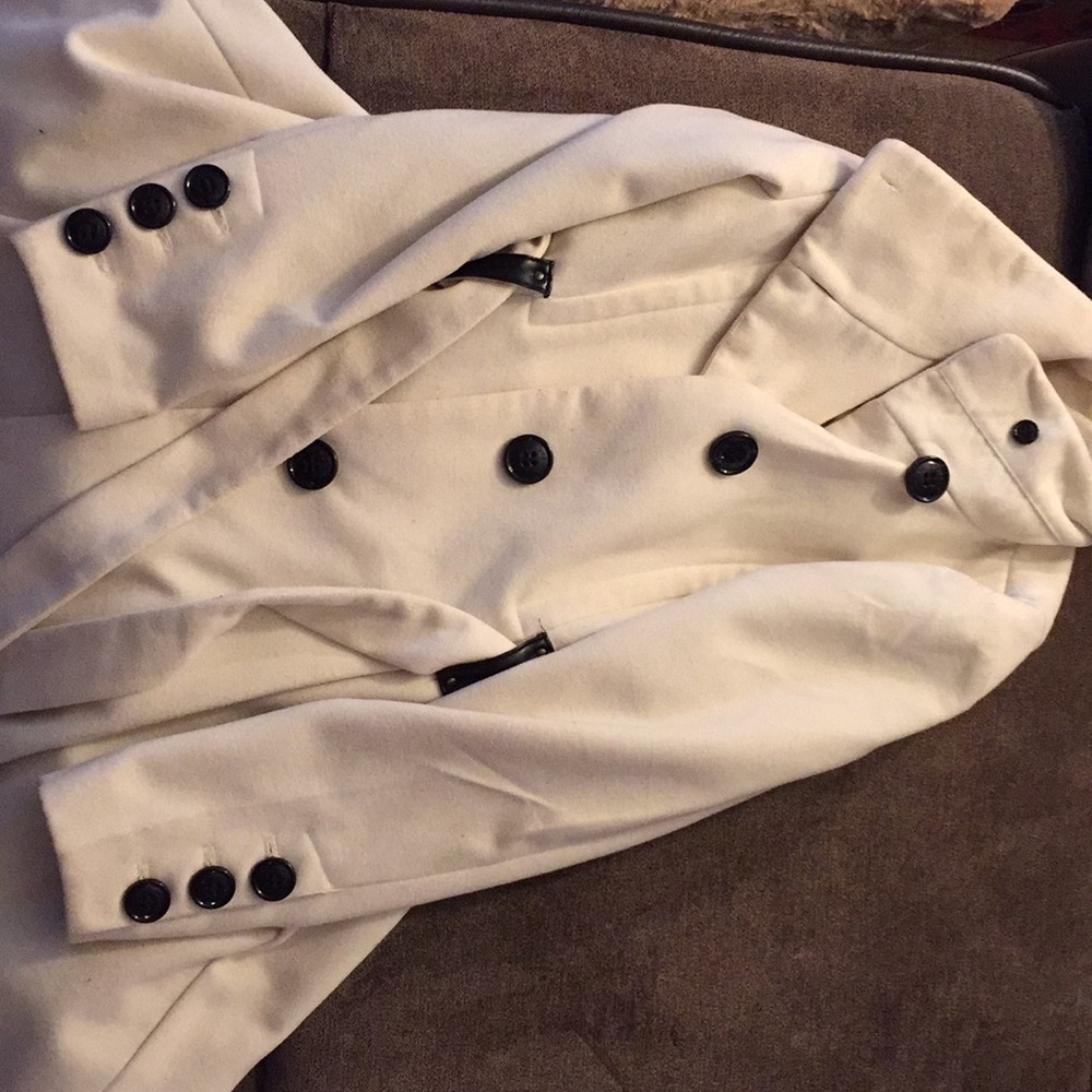 Steve Madden cream Dress Peacoat